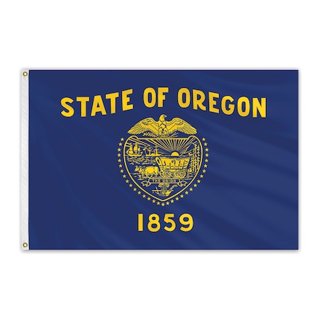 Global Flags Unlimited Oregon Outdoor Nylon Flag 3'x5' 200559